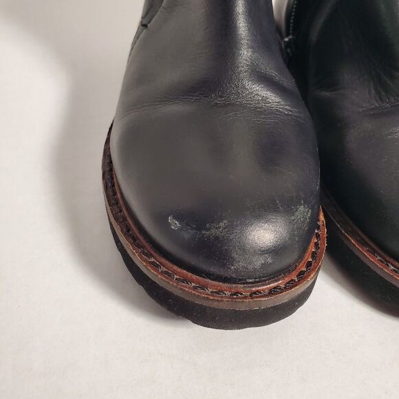 Zara Boys Leather Black Boots. Size 30 EU. SKU# B-14 - Picture 14 of 16